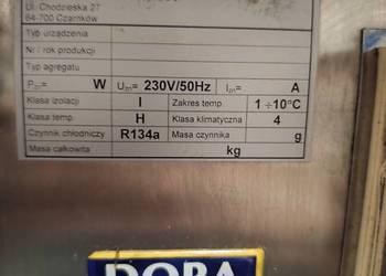 Lada chłodnicza oraz zmywarka