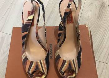 Sandałki damskie na obcasie Missoni rozm.40