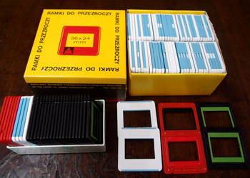 Ramki do przeźroczy 36x24mm gr3mm ZWChAnilana Łódź PRL