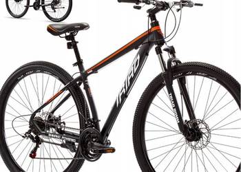 ROWER GÓRSKI MTB SHIMANO 29" AMORTYZACJA HAMULCE TARCZOWE ALUMINIOWA RAMA