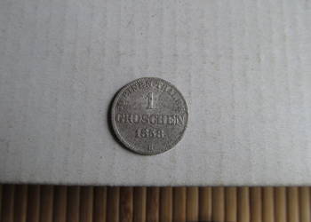 1 groschen 1858r. - srebro