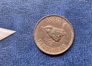 Stare monety Farthing 1939 Anglia