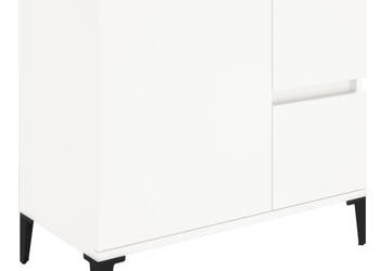 Szafka łazienkowa biała 65x33x60 cm materiał drewnopochodny WM-819828
