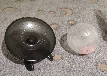 kulę i kołowrotek do biegania dla chomika