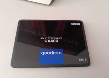 Dysk twardy SSD Goodram CX400 512GB, SATA 3, 550/500mb/s