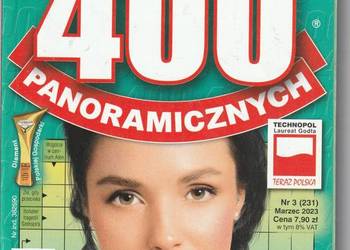 Krzyżówki 400 Panoramicznych 3 / 2023