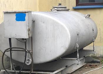 zbiornik wojskowy na ON z dystrybutorem