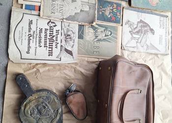 Stara torba + stare niemiecki nuty + stary miech