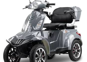 Skuter elektryczny BILI BIKE SHINO QUADRO LIT srebrny Raty| FV/Paragon