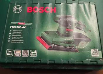 Szlifierka oscylacyjna BOSCH PSS 200 AC + bogaty zestaw akcesoriów