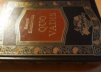 SIENKIEWICZ HENRYK  QUO VADIS złota oprawa skórzana oprawa