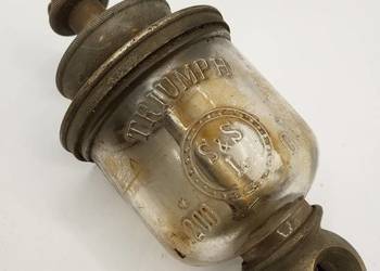 TRIUMPH 200 OLIWIARKA KROPLOWNICA SMAROWNICA OLEJOWA  SYGNOWANA  STARA