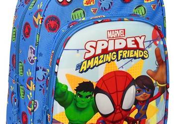 Plecak Szkolny Spidey Hulk Miss Marvel 34 cm. Spiderman