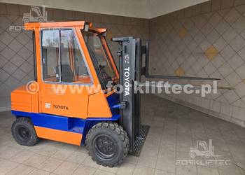 Wózek widłowy TOYOTA 5FD30 wolny skok, kabina, TOYOTA 5FDF30 widlak