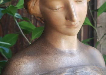 Figura Goldscheider Ligia ceramika szkliwiona sygnatura