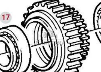 Fendt Favorit 514 Koło Zębate Walcowe CZĘŚCI 514100220360
