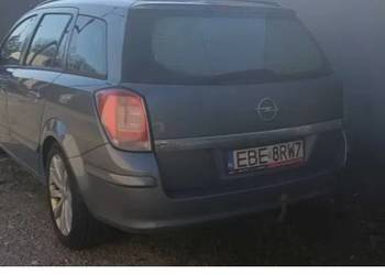 Opel Astra H hak holowniczy cały komplet