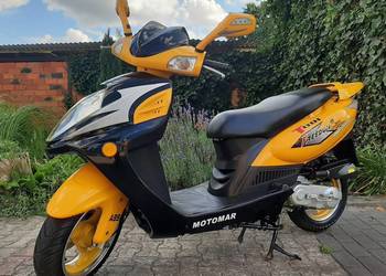 Mega zadbany duży mocny skuter Motomar Freedom 50 4t 2009r 1wł 4872km 70kmh