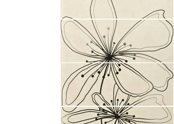 Panel Etna 4 wymiar 4 x 17 x 45, płytki, kafelki, 68 x 45, Pilch, dekor