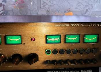 Amplituner Radmor 5100  Quasi Quadro pierwsza wersja 1978.r  i sprawny