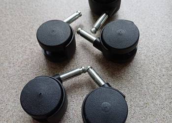 Kółka meblowe obrotowe 5szt nowe