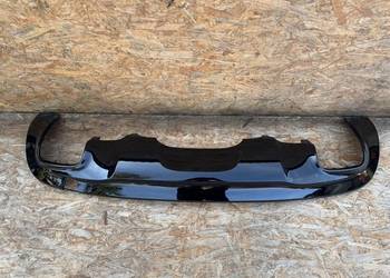 Spoiler dyfuzor dół zderzaka tył Mercedes-Benz GLA w156 czarny A1568850925
