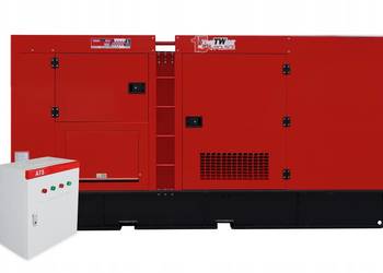 AGREGAT GENERATOR PRĄDOTWÓRCZY WYCISZON 500KVA ATS