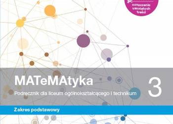 MATeMAtyka 3 podręcznik dla LO