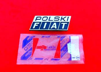 NOWY emblemat znaczek logo napis Polski Fiat 126p 126 ST FL ORYGINALNY