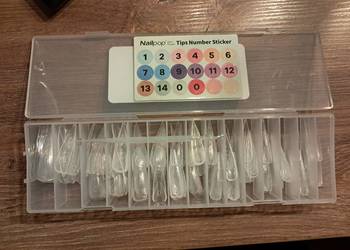 nowe sztuczne tipsy NailPop 150 szt.