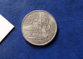 Stare monety 50 cent 1967 Nowa Zelandia
