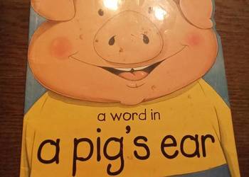A word in a pig's ear. Po angielsku!