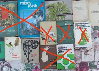 Książki rolnicze z lat 50 i 60, dot. hodowli warzyw i zwierząt
