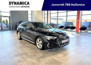 Audi A3 Sportback VAT 23% S-line 35TFSI 150KM S-tronic 2023/2024 r.PL, I w…