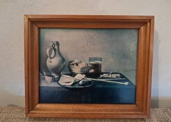 Obraz – „Martwa natura z fajkami glinianymi” P.Claesz, do sprzedania