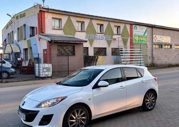 Mazda 3 BL 2009 biała 1.6 MZ-CD niski przebieg