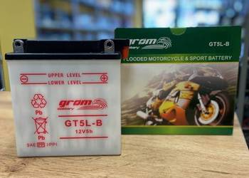 Akumulator motocyklowy 12V 5Ah 80A P+ GROM GT5L-B