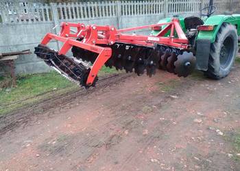 Talerzówka Strumyk V 2X9 Brona talerzowa z wałkiem Dziekan 2.20