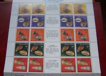 Dżibutti 1985 MNH Mi. 447/51 Fauna Ślimaki Muszle  a