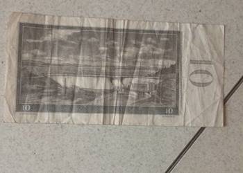 Banknot 10 koron czeskich 1960r . Stan dobry