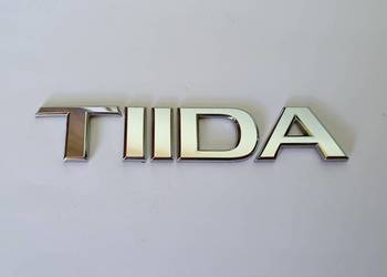 Napis emblemat Nissan Tiida I 04-12r