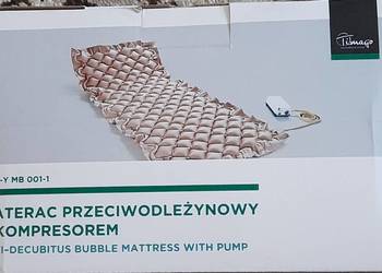 Materac przeciwodleżynowy zmiennociśnieniowy bąbelkowy