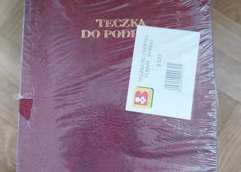 Sprzedam teczki do podpisu – nowe.