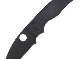Nóż składany Spyderco Shaman Black G10, Black DLC CPM S30V by Sal Glesser…
