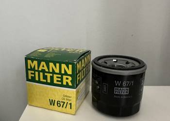 Filtr Oleju MANN W 67/1