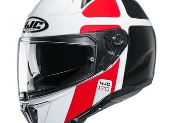 Integralny kask motocyklowy HJC i70 Blenda Prika Czerwony
