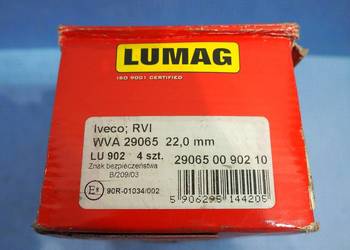 Klocki hamulcowe WVA 29065 Lumag