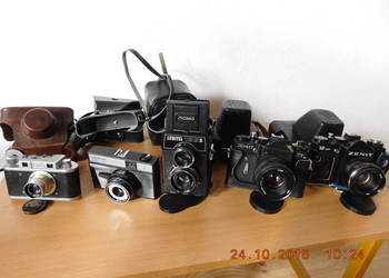 APARATY FOTOGRAFICZNE ZENIT , LUBITEL , SMENA , MOMIKON
