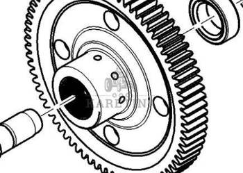 John Deere 8130 8230 8330 8430 8530 Wał Skrzyni Biegów IVT R272328