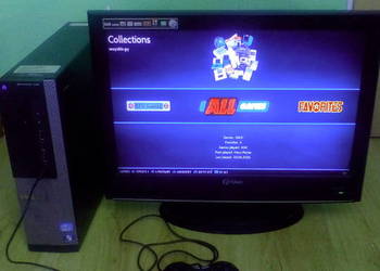 Konsola Retro PC z ok.10 tys.gier + pad + kable + Telewizor